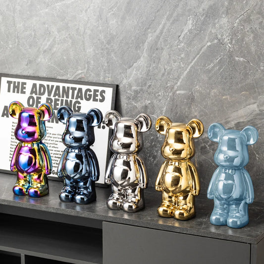 Ceramic Love Bear – Kawaii Home & Office Decoration
